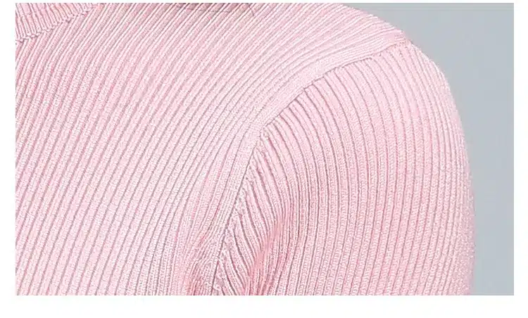 2017 New Women's Clothing Fashion Turtleneck Solid Pullover Sweaters High Elastic Slim Bottoming Knitted Sweaters Female Jumpers 17