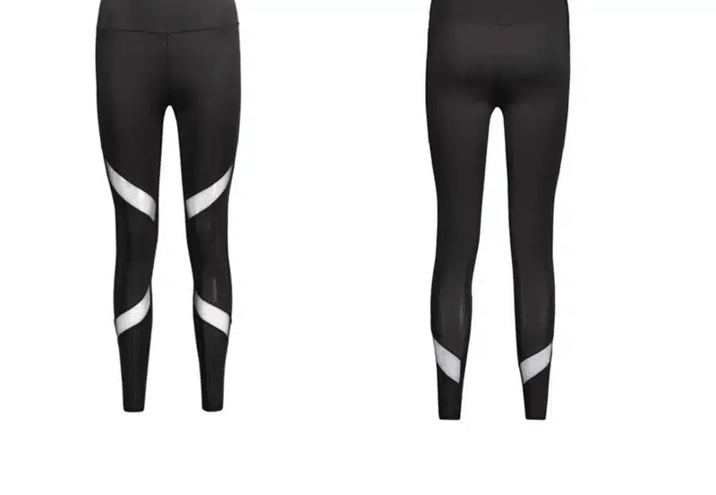 CHRLEISURE Sexy Women Leggings Gothic Insert Mesh Design Trousers Pants Big Size Black Capris Sportswear New Fitness Leggings 19