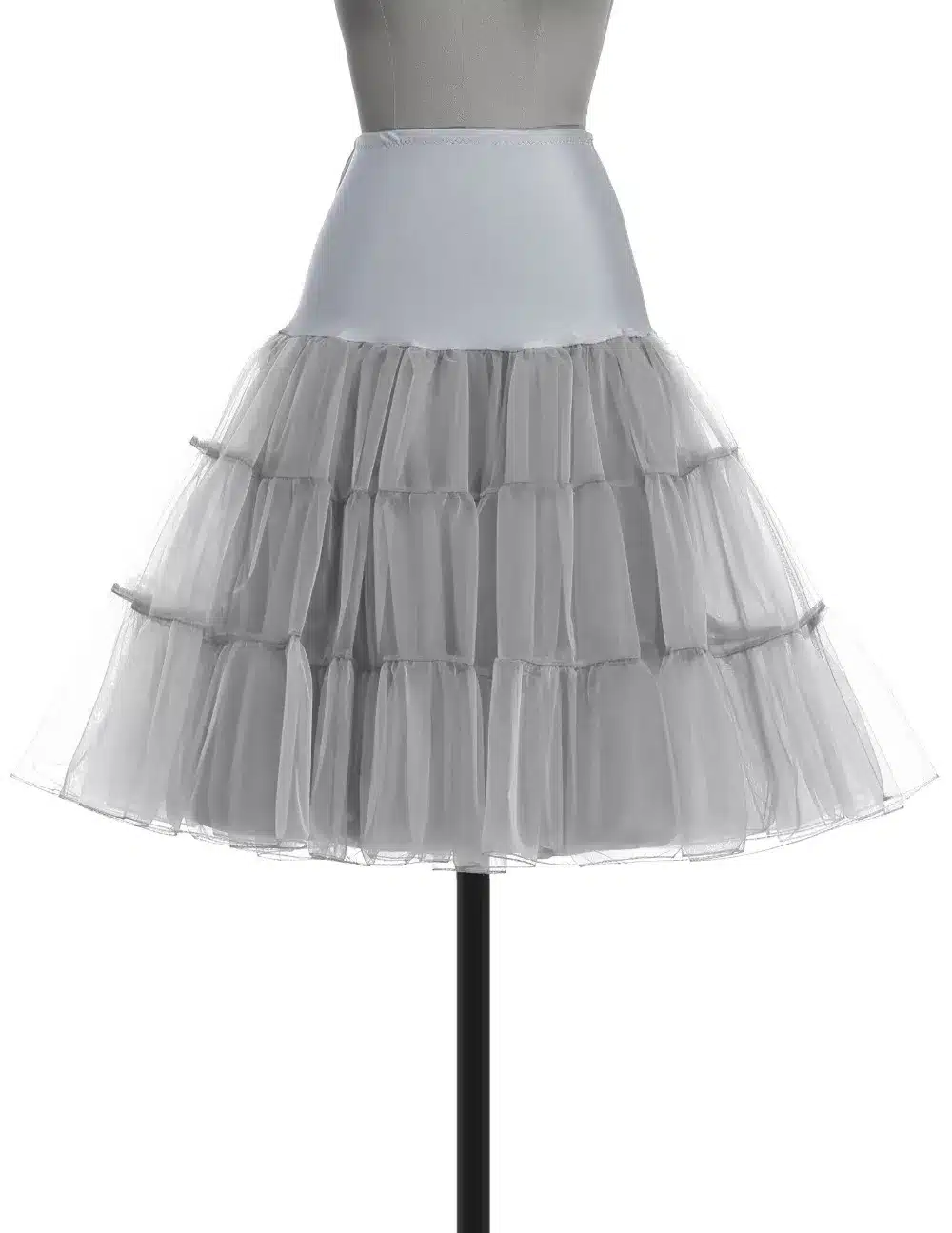 Tulle Skirts Womens Fashion High Waist Pleated Tutu Skirt Retro Vintage Petticoat Crinoline Underskirt Faldas Women Skirt Summer 23