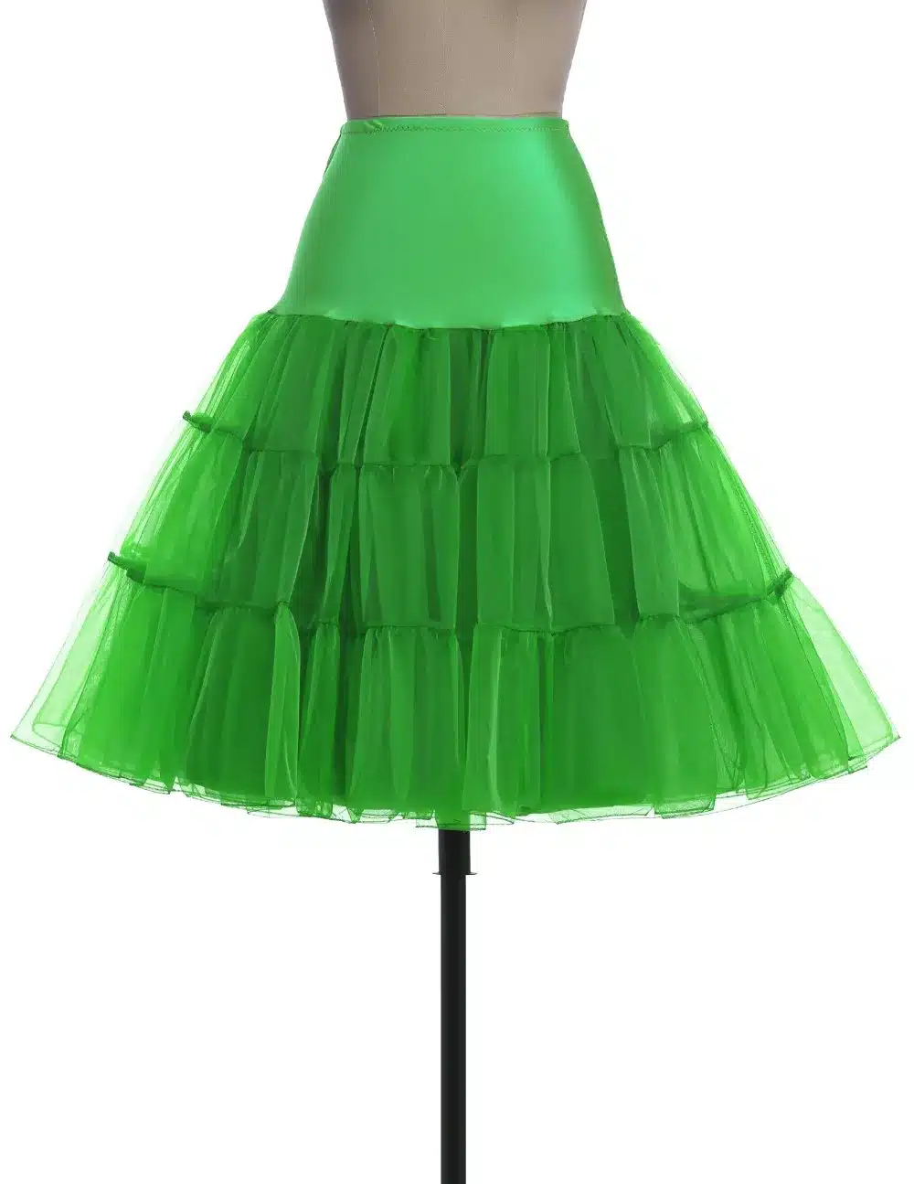 Tulle Skirts Womens Fashion High Waist Pleated Tutu Skirt Retro Vintage Petticoat Crinoline Underskirt Faldas Women Skirt Summer 24