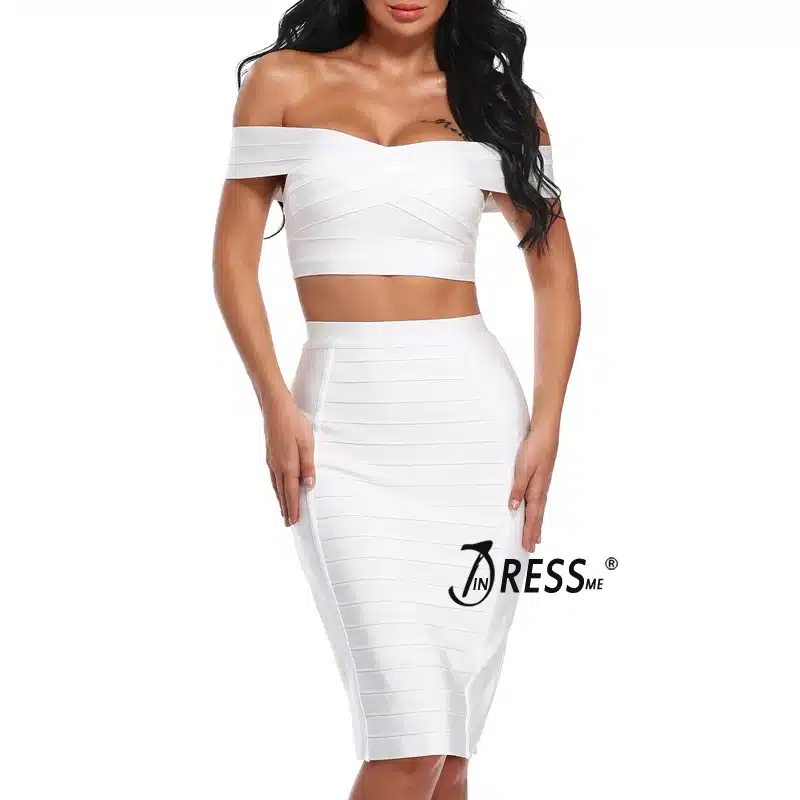 INDRESSME 2017 New Sexy Pencil Bodycon Skirt Striped Knee-Length Bandage Skirts Wear To Work Summer Wholesale 12