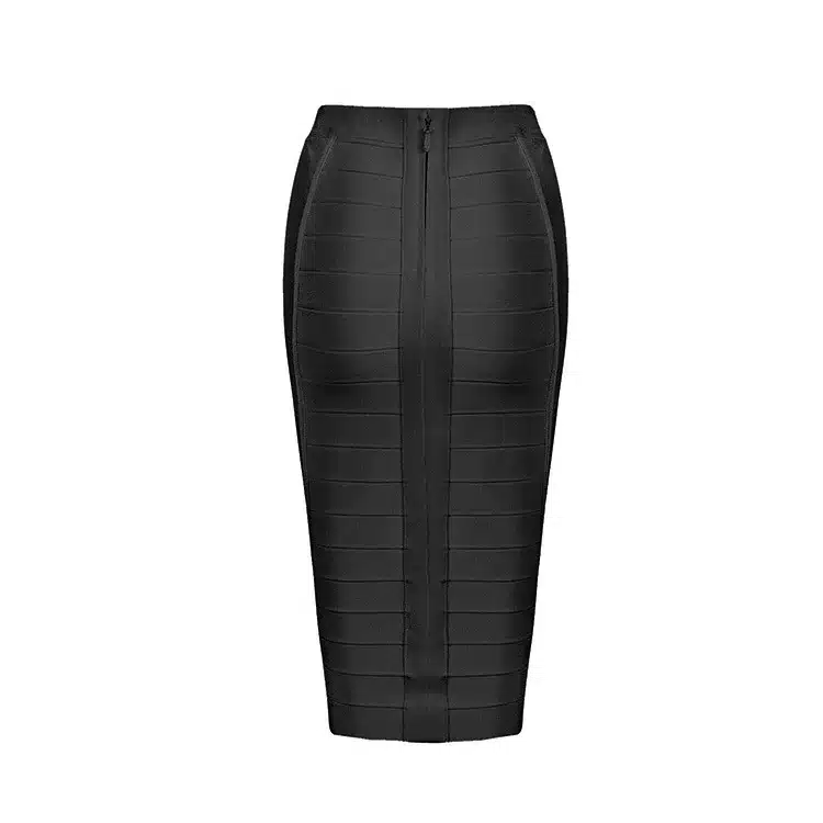 INDRESSME 2017 New Sexy Pencil Bodycon Skirt Striped Knee-Length Bandage Skirts Wear To Work Summer Wholesale 17