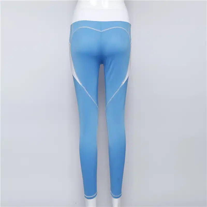 New Fashion Heart Leggings Women Fitness Workout Sporting Pants Breathable Elastic Waist Gyming Exercise Clothing For Women 37