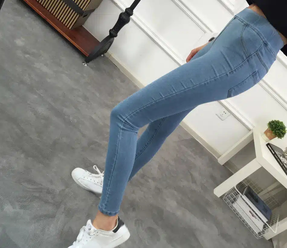 BIVIGAOS Basic Skinny Womens Jeans Ankle Pencil Pants Slim Elastic Denim Pants Jean Leggings Female Cotton Jeggings Jeans Women 13