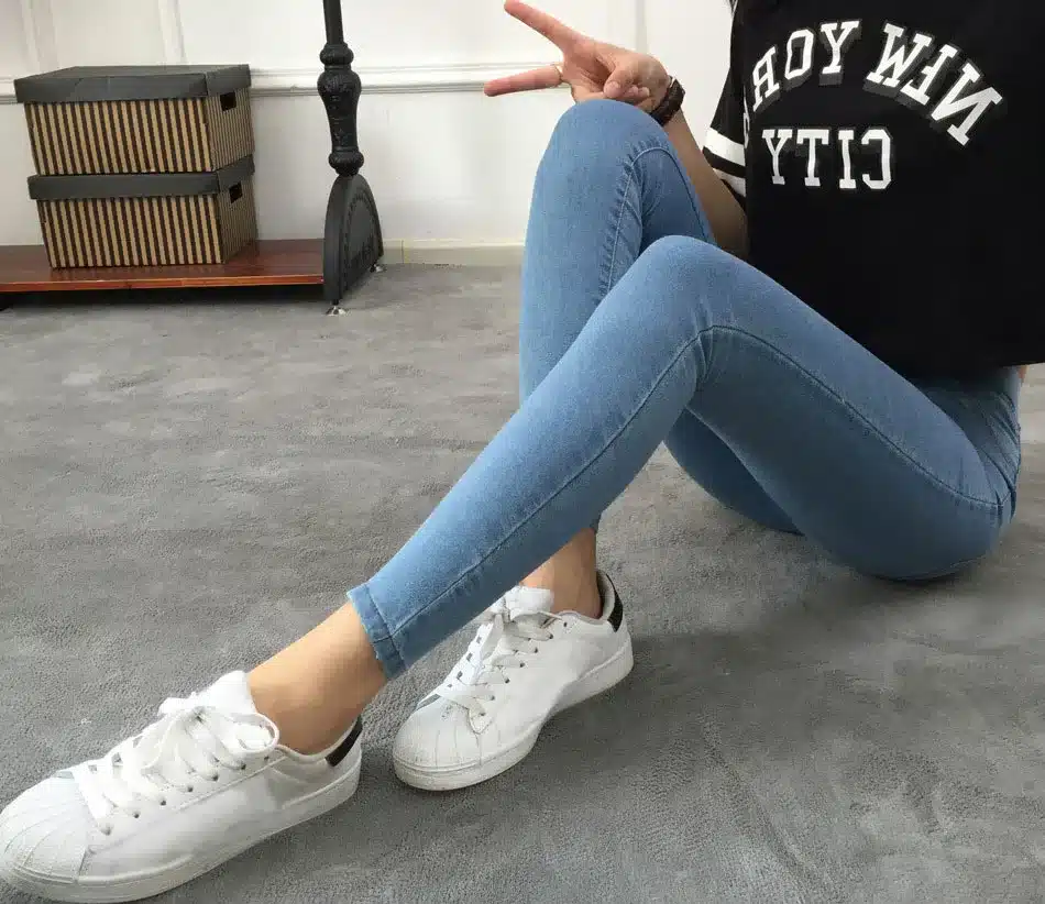 BIVIGAOS Basic Skinny Womens Jeans Ankle Pencil Pants Slim Elastic Denim Pants Jean Leggings Female Cotton Jeggings Jeans Women 17