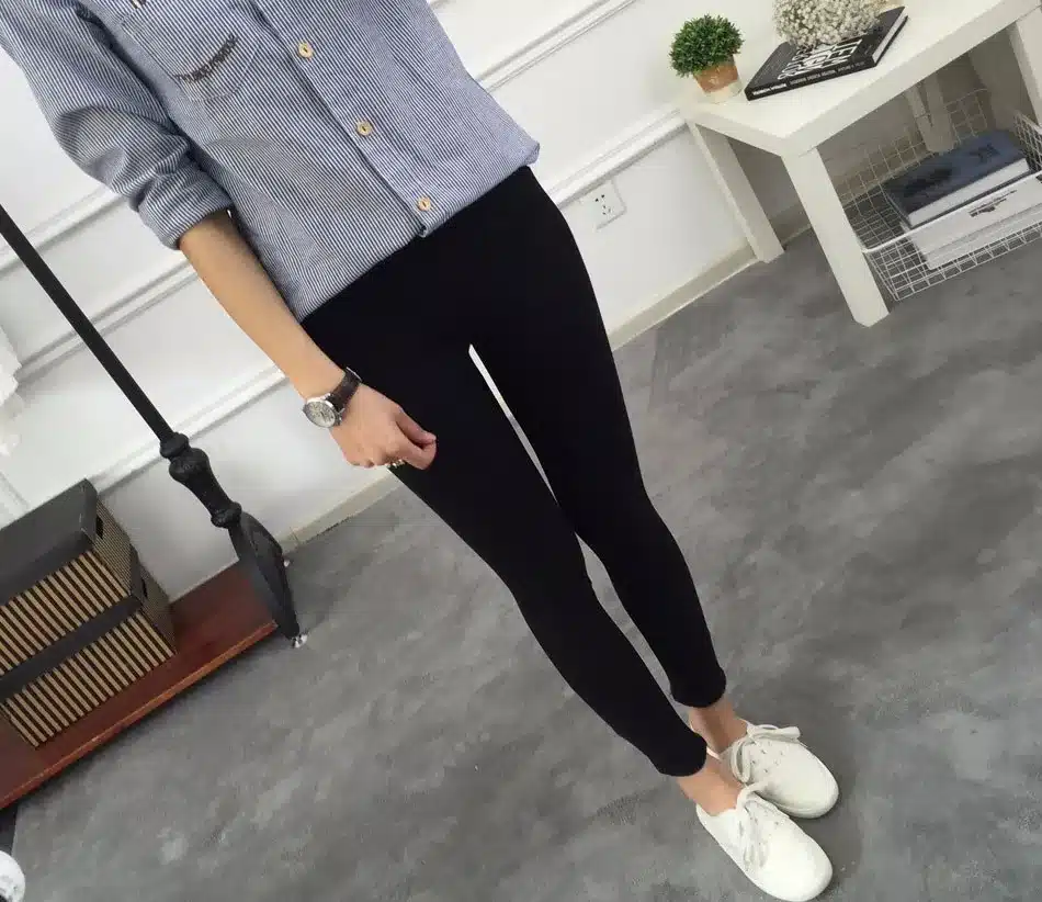 BIVIGAOS Basic Skinny Womens Jeans Ankle Pencil Pants Slim Elastic Denim Pants Jean Leggings Female Cotton Jeggings Jeans Women 23