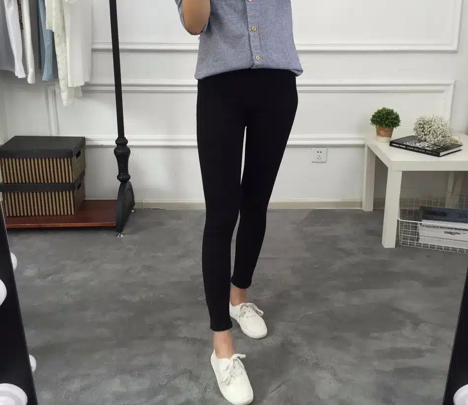 BIVIGAOS Basic Skinny Womens Jeans Ankle Pencil Pants Slim Elastic Denim Pants Jean Leggings Female Cotton Jeggings Jeans Women 25