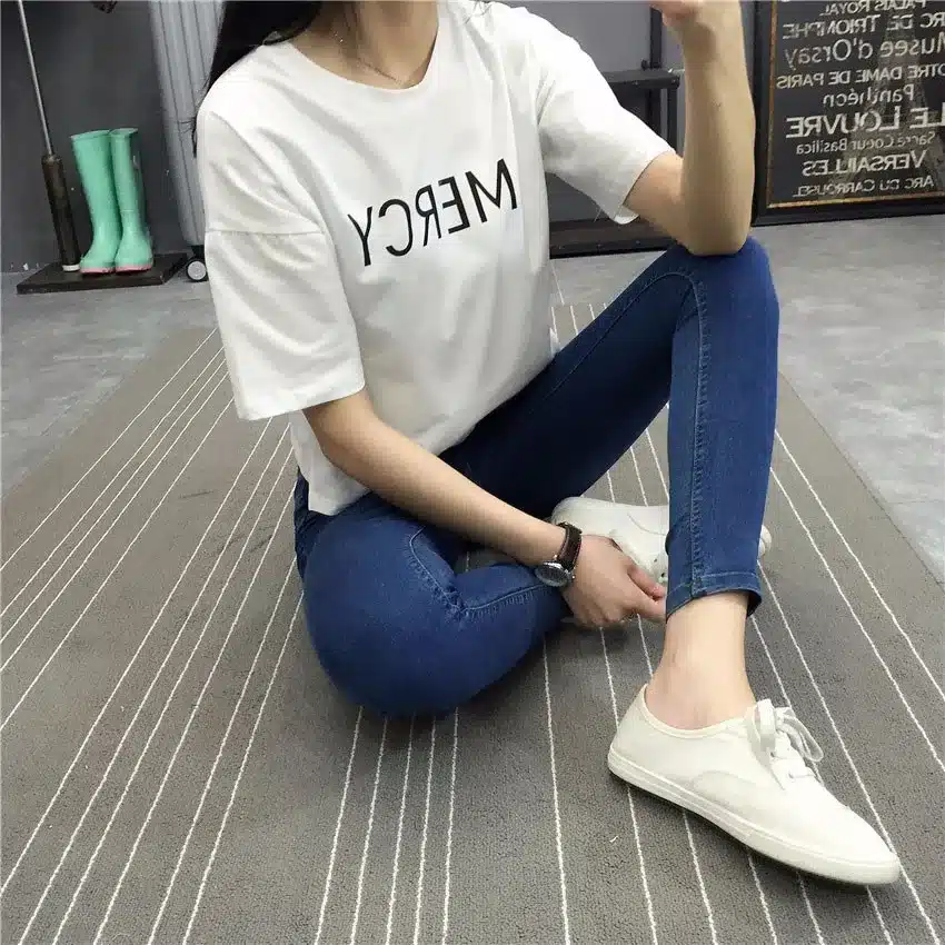 BIVIGAOS Basic Skinny Womens Jeans Ankle Pencil Pants Slim Elastic Denim Pants Jean Leggings Female Cotton Jeggings Jeans Women 43