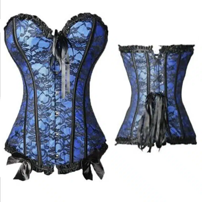 Sexy Corsets And Bustiers Lace Up Boned Overbust Costume Steampunk Waist Corset Dress Body Trainer Shapewear Top Plus Size 24