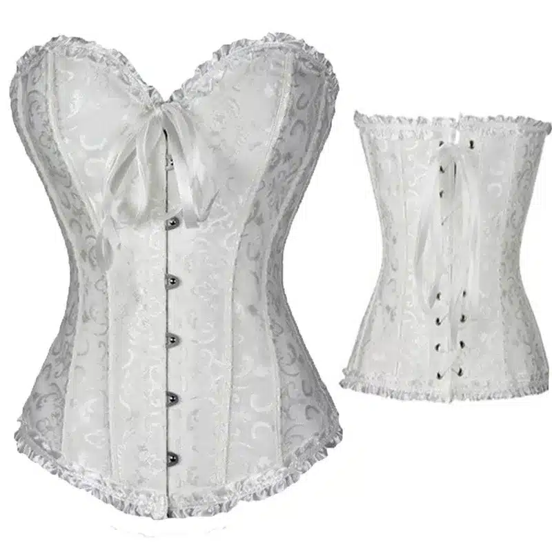 Sexy Corsets And Bustiers Lace Up Boned Overbust Costume Steampunk Waist Corset Dress Body Trainer Shapewear Top Plus Size 28