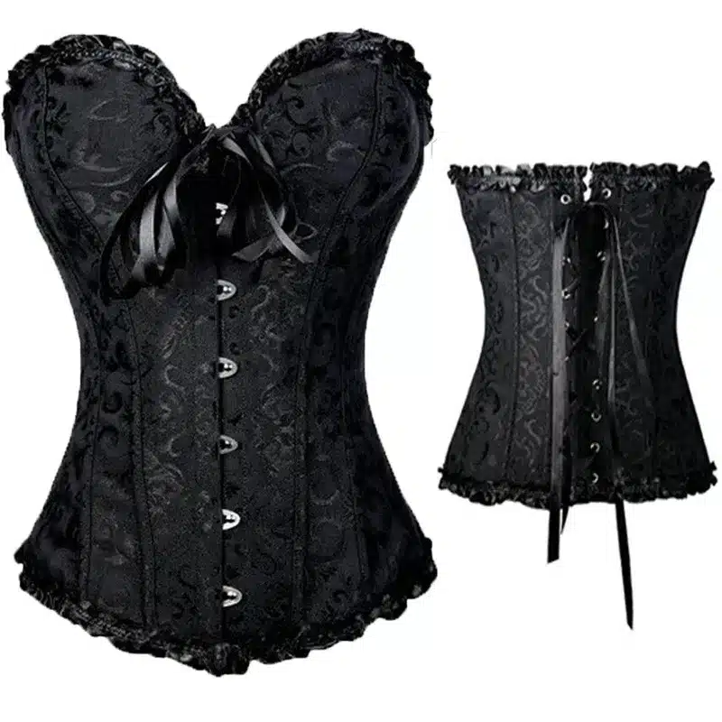Sexy Corsets And Bustiers Lace Up Boned Overbust Costume Steampunk Waist Corset Dress Body Trainer Shapewear Top Plus Size 30