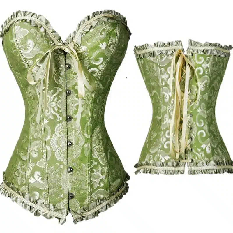 Sexy Corsets And Bustiers Lace Up Boned Overbust Costume Steampunk Waist Corset Dress Body Trainer Shapewear Top Plus Size 32