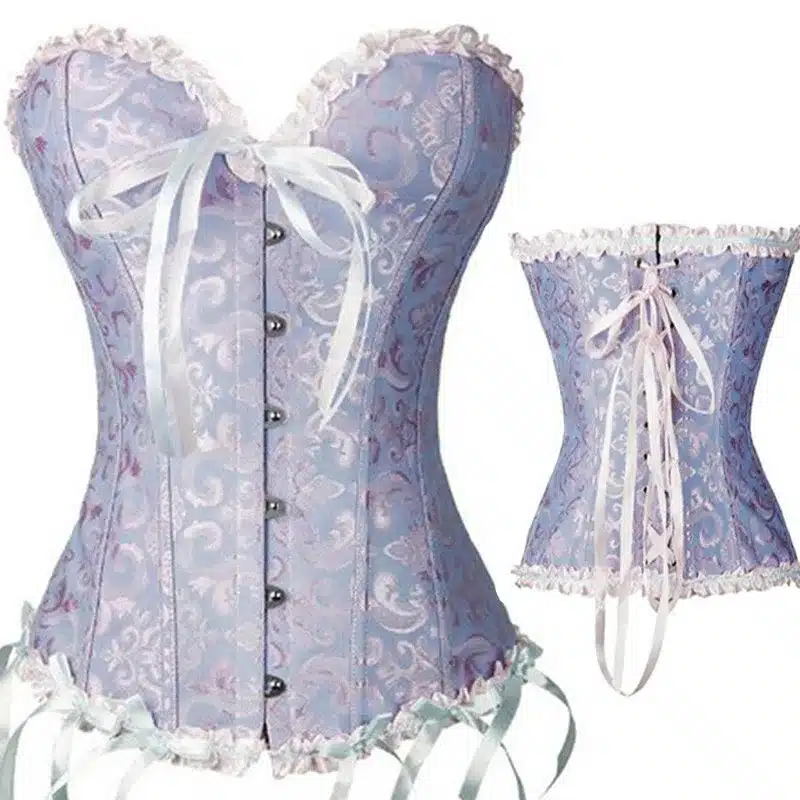 Sexy Corsets And Bustiers Lace Up Boned Overbust Costume Steampunk Waist Corset Dress Body Trainer Shapewear Top Plus Size 33