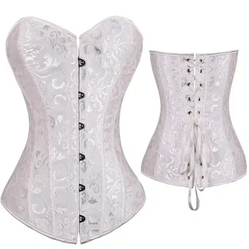 Sexy Corsets And Bustiers Lace Up Boned Overbust Costume Steampunk Waist Corset Dress Body Trainer Shapewear Top Plus Size 34