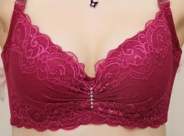 3/4 cup lace push up bra large size sexy women underwear bralette thin section cup C cup D cup E bra for women 31