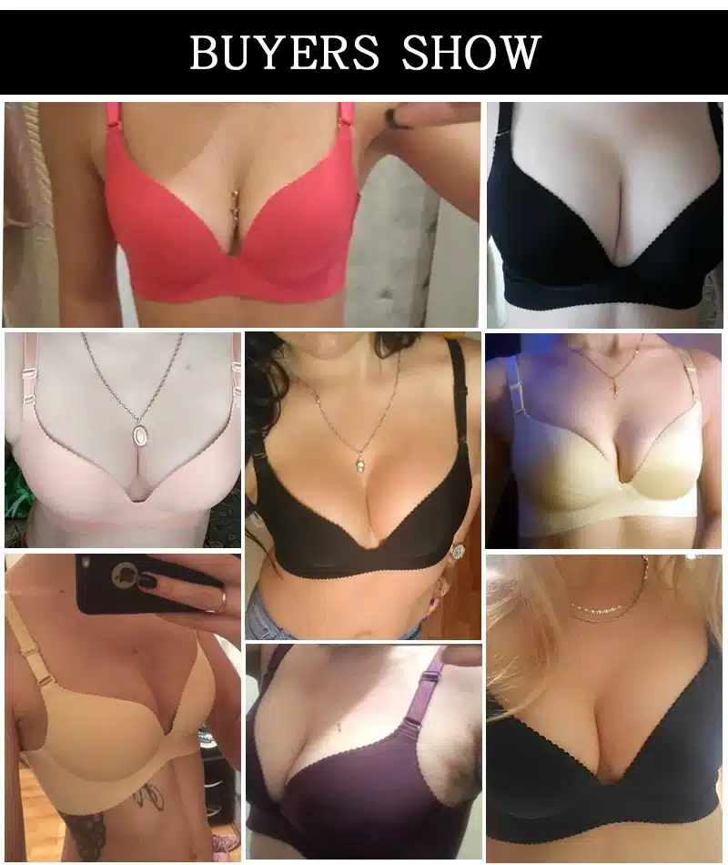 DeRuiLaDy New Sexy Seamless Bra Gather Adjustable Women Bra Seamless Underwear Push Up Bra Brand Support Wholesale Lingerie 16