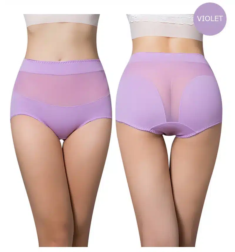 BllooBeell Women's Cotton Underwear Panties Girls Sexy Lace Briefs Hollow Out High-Rise Ladies Lingerie Size L/XL/XXL 31