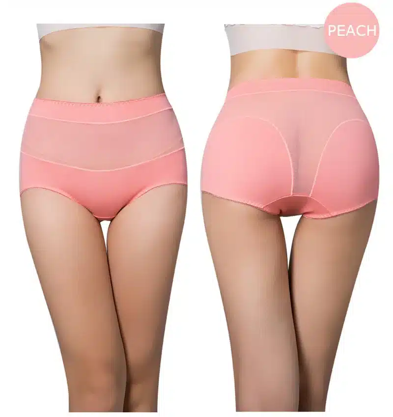BllooBeell Women's Cotton Underwear Panties Girls Sexy Lace Briefs Hollow Out High-Rise Ladies Lingerie Size L/XL/XXL 32