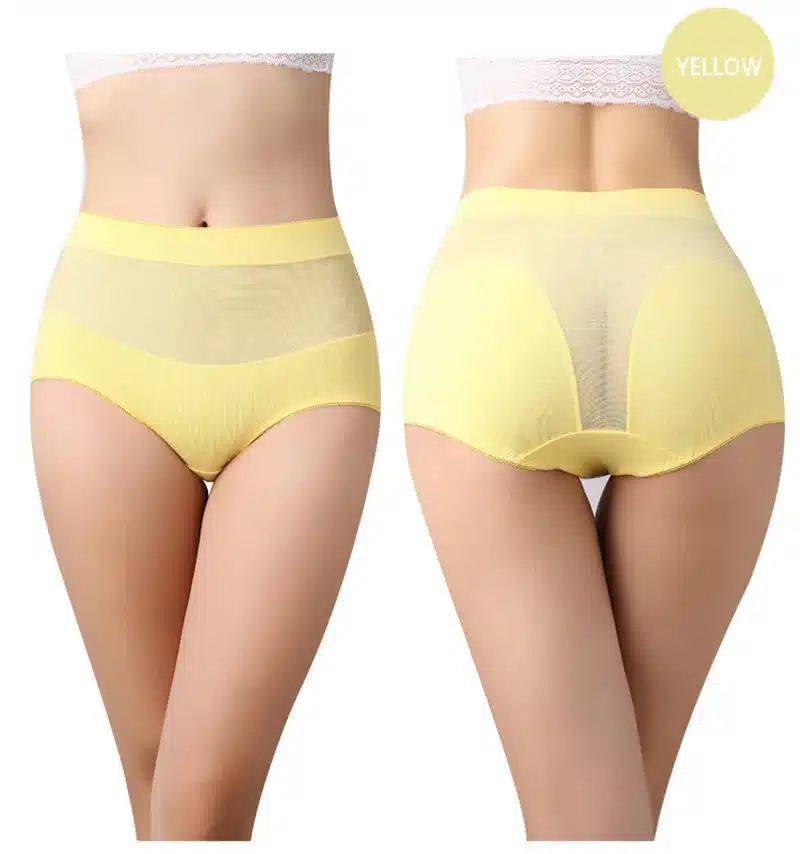 BllooBeell Women's Cotton Underwear Panties Girls Sexy Lace Briefs Hollow Out High-Rise Ladies Lingerie Size L/XL/XXL 33