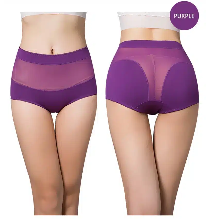 BllooBeell Women's Cotton Underwear Panties Girls Sexy Lace Briefs Hollow Out High-Rise Ladies Lingerie Size L/XL/XXL 36