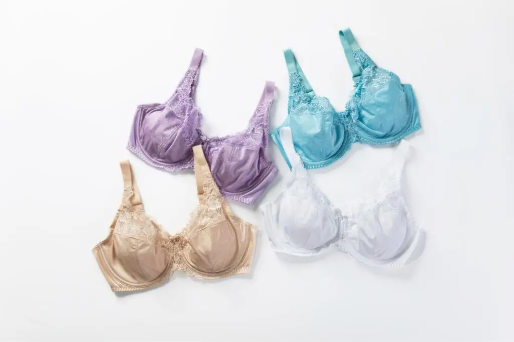 New Women's Full Coverage Minimizer Jacquard Non Padded Lace Sheer Bra 9