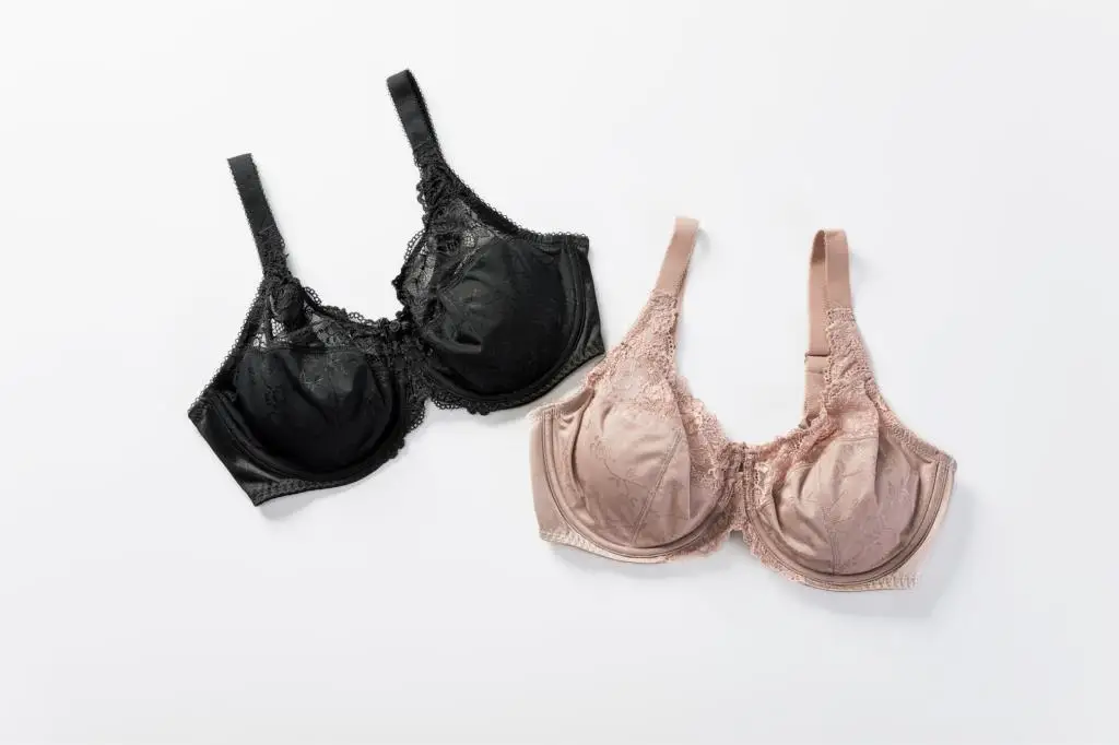 New Women's Full Coverage Minimizer Jacquard Non Padded Lace Sheer Bra 10