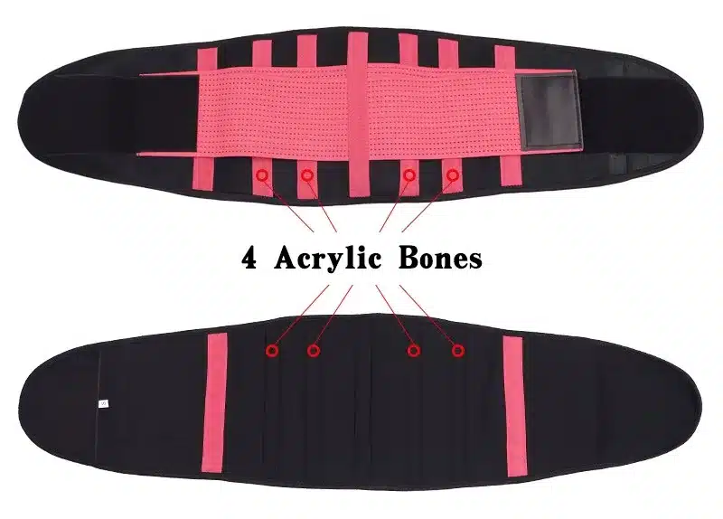 Hot Shaper Slim Belt Neoprene Waist Cincher Faja Waist Shaper Corset Waist Trainer Belt Modeling Strap Waist Trimmer Girdle Belt 35