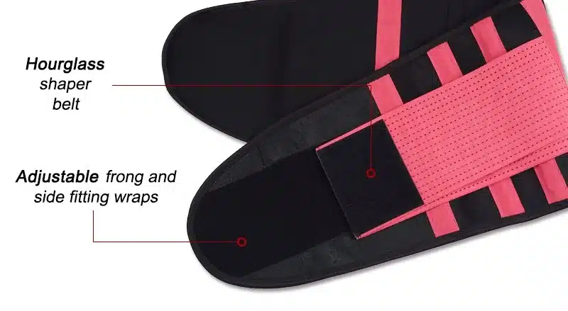 Hot Shaper Slim Belt Neoprene Waist Cincher Faja Waist Shaper Corset Waist Trainer Belt Modeling Strap Waist Trimmer Girdle Belt 37