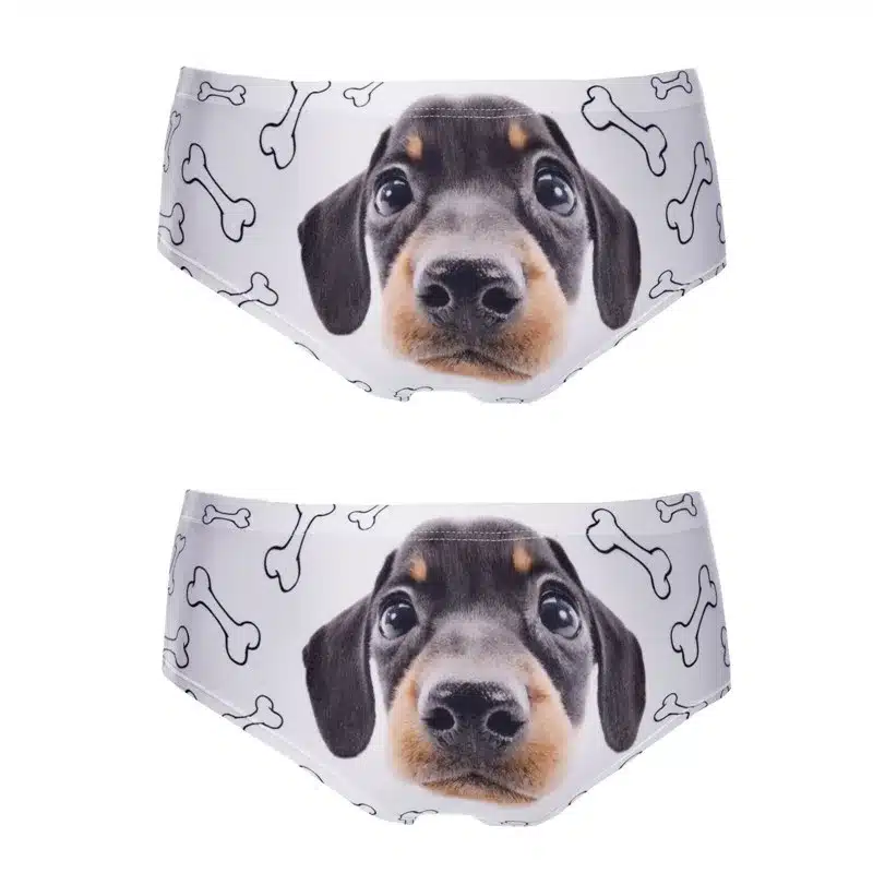 Sexy Panties 2016 Wholesale Pink 3d Print Cat Cotton Underwear Women panties Seamless Briefs ropa interior mujer lingerie 17