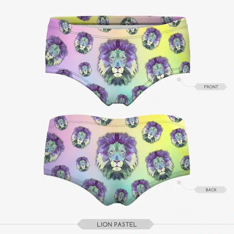 Sexy Panties 2016 Wholesale Pink 3d Print Cat Cotton Underwear Women panties Seamless Briefs ropa interior mujer lingerie 20