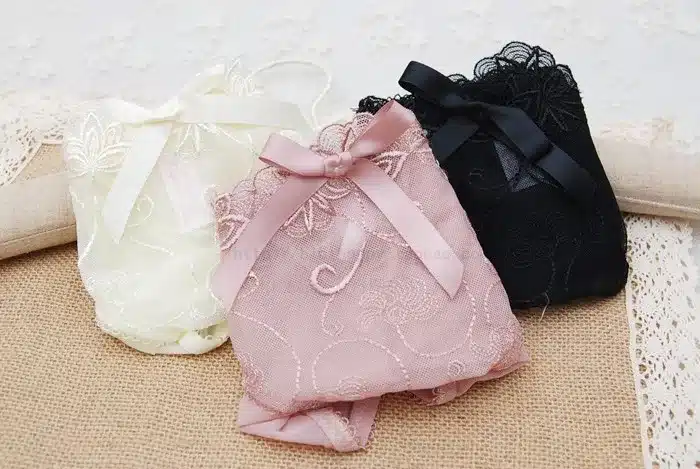 Free shipping Bra & Brief Sets Flower gauze lace embroidery ultra-thin transparent sexy bra underwear set navy blue black 59