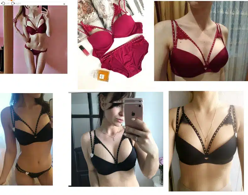 2016 Sexy Women Hot Seamless Bra Set 3/4 Cup adjustable Push up Vs Bra Lingerie Underwear Sets For Women 70-85A B C D Cup 22