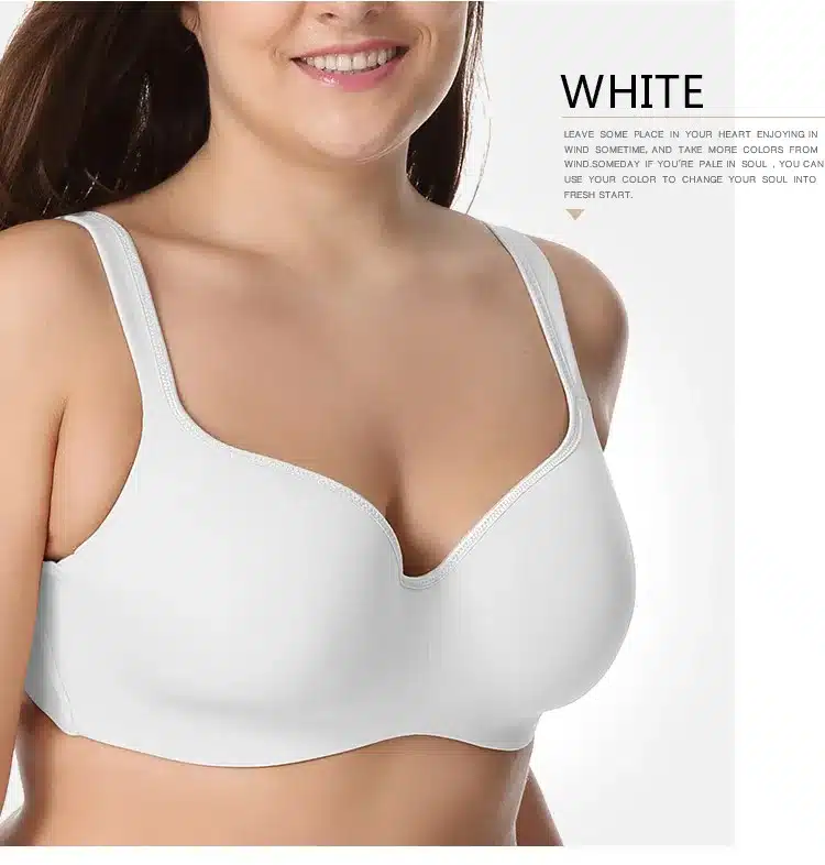 Seemless Full-Coverage Balconette Big Size T-Shirt Bra Blue Blown Pink 34-44 B C D DD E 20