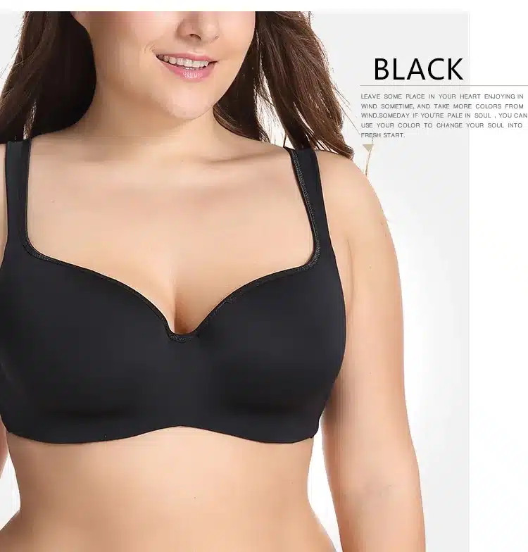 Seemless Full-Coverage Balconette Big Size T-Shirt Bra Blue Blown Pink 34-44 B C D DD E 25