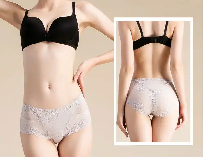 SILK women Sexy PANTIES 100% Natural silk Lace Beriefs Seamless Sexy underwear lingerie calcinha briefs underwear culotte 2017 19