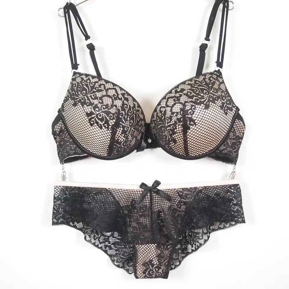New Deep U Push Up Bra Set,france brand bra sets,sexy lingerie,sexy lingerie bra,Women underwear,bra brief sets,Intimates 2
