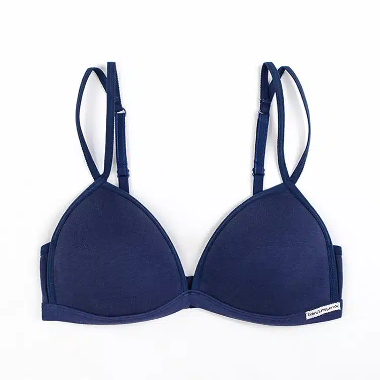 Victoria's Masquerade Teenage Girls' Wire Free Cotton Bra Essential Triangle BH Small Size Bikini Bralette For Women A B Cup 19