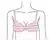 CINOON women intimates Lace underwear set Wave Hem Lace Bralette Push Up pink black Bra Set sexy lace women lingerie set 9