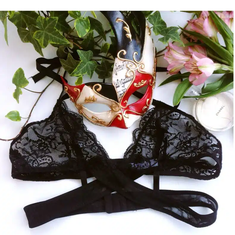 Missomo Women Bra Sexy Seamless Bralette 2018 New Fashion Female Soft Cross Lace Jacquard Push Up Underwear Lingerie 22