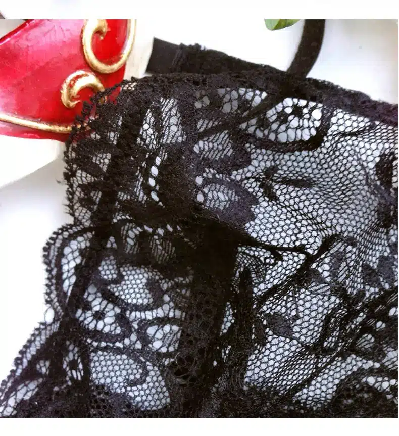Missomo Women Bra Sexy Seamless Bralette 2018 New Fashion Female Soft Cross Lace Jacquard Push Up Underwear Lingerie 23