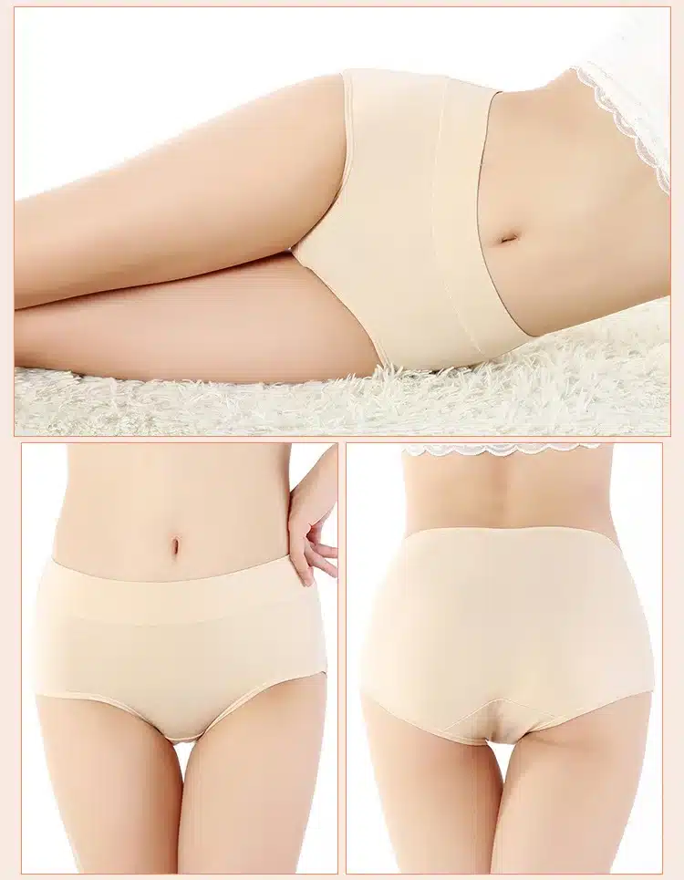 Free shipping winte High quality intimates Women's Panties Non-trace Seamless Ms In Waist Sexy Underwearcomforta Cotton Briefs 15