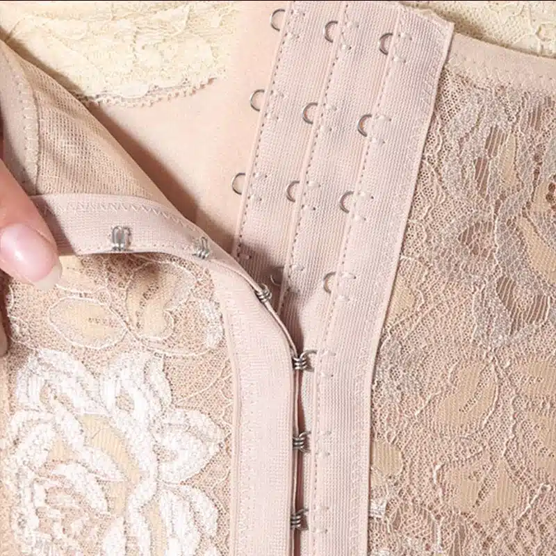 Summer Body Shaper Women Shapewear Steel Boned Tummy Girdle Waist trainer Cincher Corset Postpartum Slimming Corselet-89A0 12