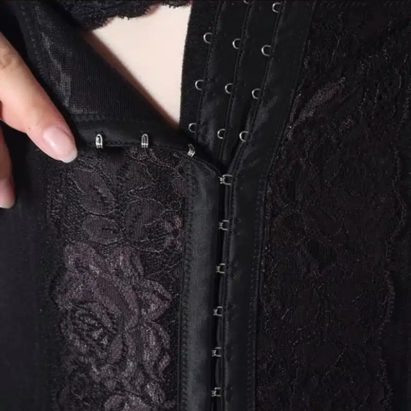 Summer Body Shaper Women Shapewear Steel Boned Tummy Girdle Waist trainer Cincher Corset Postpartum Slimming Corselet-89A0 20