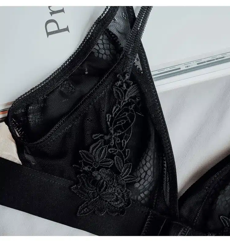 CINOON 2017 New Fashion Women Lace Bra Set High Quality Underwear Sexy Woman Lingerie Push Up Bra Sets Unlined Bra & Brief Set 15