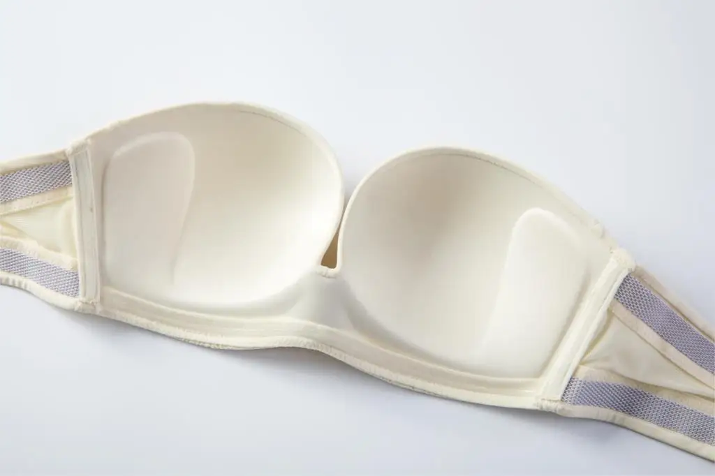 Women's Slightly Padded Push Up Great Support Lace Strapless Bra 21