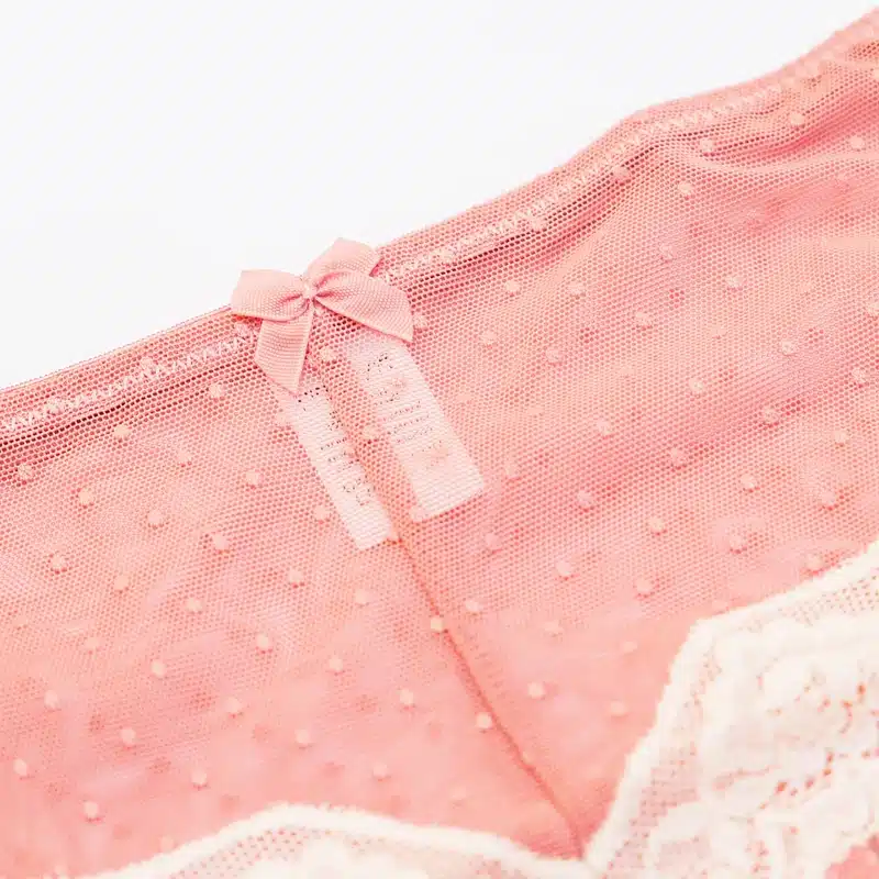 Wire Free 32-36 B C Women's Underwear set panties Lace Bra Set Intimate women Push Up brassiere women Cup lingerie Briefs Set 32