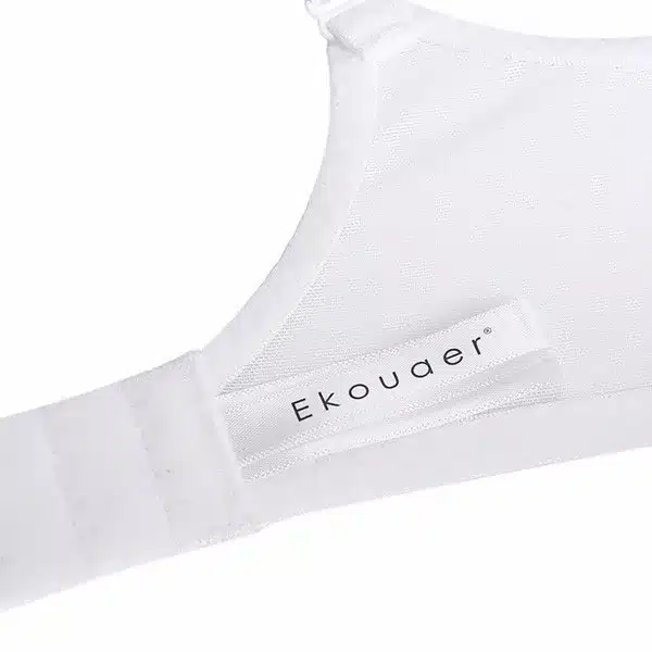 Ekouaer Brand Lace Bra Women's Unlined Brassiere Simple Crop Top Sexy Intimate Underwear Bra Black White 36 38 40 42 B/C/D/DD 19