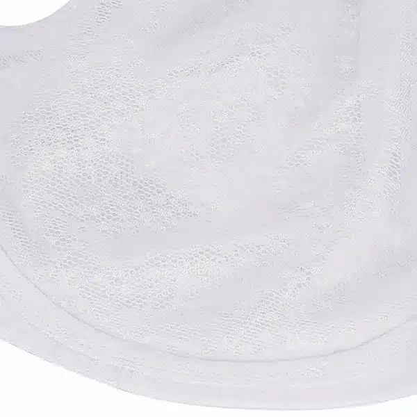 Ekouaer Brand Lace Bra Women's Unlined Brassiere Simple Crop Top Sexy Intimate Underwear Bra Black White 36 38 40 42 B/C/D/DD 20