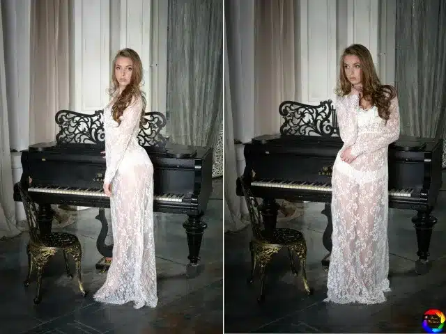 ArtSu Women 2017 Sexy V-neck Long Sleeve Long Lace Dress Summer Floral Maxi Vestidos Mujer Plus Sexy Black White Red 4XL DR5046 36