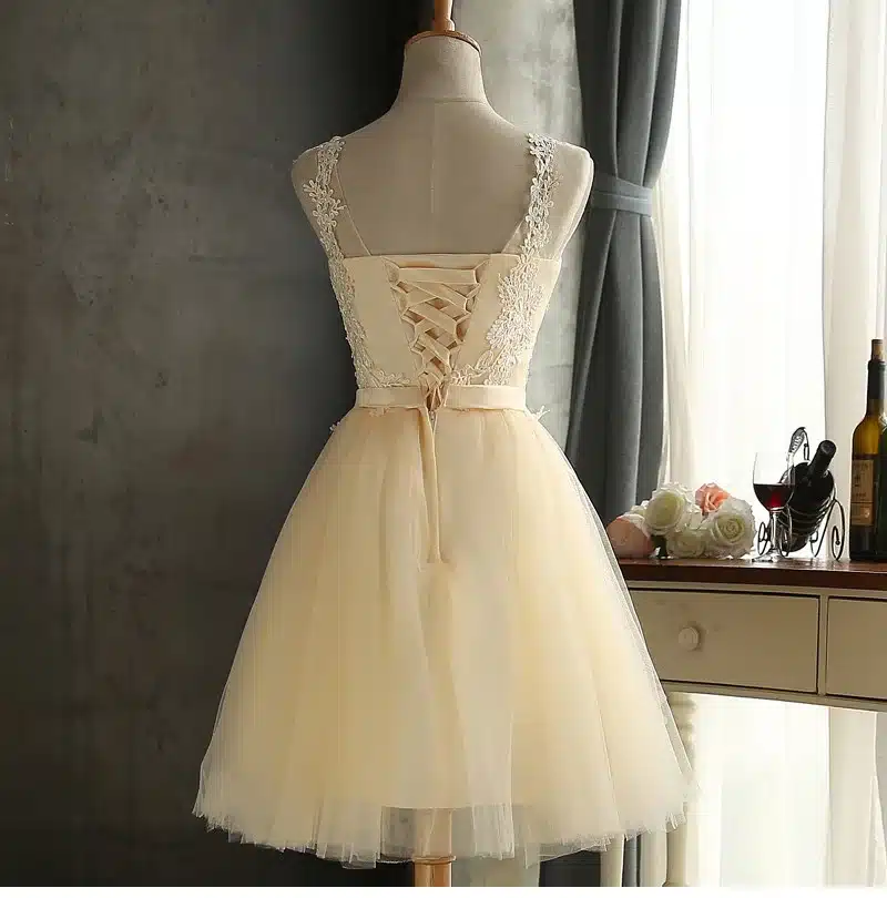 GACVGA 2018 Elegant Lace Diamond Summer Dress Sleeveless Lovely Short Dress For Women Sexy Slim christmas Party Dresses Vestidos 13